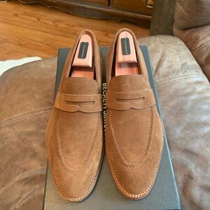 Beckett Simonon Cohen loafer in suede